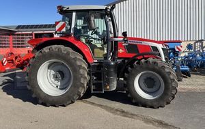 Tracteur agricole d'occasion Massey Ferguson 6S.180 'Dyna-VT' 185 CV 4x4 roues rouges, haute productivité, prix réduit pour entreprise, avec pompe, à vendre - Product Image 5