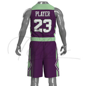 Uniforme de Baloncesto Transpirable de Alta Calidad al por Mayor, Jersey Corto Personalizado con el Último Diseño Profesional, Tallas Grandes - Product Image 5