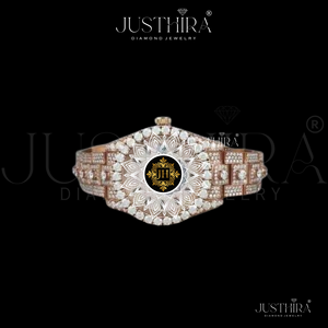 Montre Hip-Hop de Luxe en Argent 925 avec Diamants Moissanite, Mouvement Étanche, Idéale pour Fiançailles, Fêtes et Mariages - Product Image 2