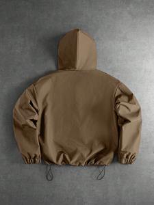 Veste coupe-vent à capuche oversize pour homme, pantalon de survêtement, résistante à l'eau et au vent, coupe-vent USA - Product Image 5