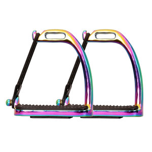 Estribos de Caballo de Material Sólido de Alta Calidad, Par de Estribos de Plástico Antideslizantes con Suela Ancha, Protección para Tobillos, Equipo de Seguridad para Equitación - Product Image 4