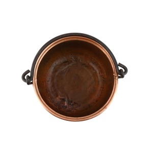 Macetero de metal de diseño moderno, minimalista, industrial y vintage - Product Image 4