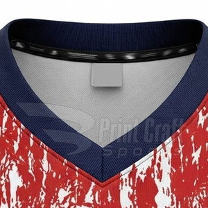 Nieuwe stijl sportkleding honkbal shirts met twee knopen, heavy duty, milieuvriendelijk - Product Image 5