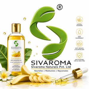 Huile de massage bien-être à la banane pour formules de spa professionnelles, soins corporels aromatiques et fabrication de produits de soins personnels à grande échelle - Product Image 1