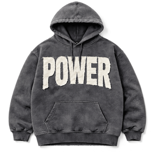 Sudadera con capucha extragrande para hombre, estilo urbano, de algodón grueso, estilo vintage, cálida para invierno. - Product Image 1