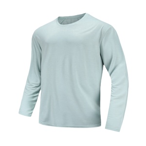เสื้อยืดแขนสั้นผู้ชายรุ่นใหม่ ผ้าฝ้าย 100% ป้องกันแสงแดด UPF 50 ระบายอากาศ แห้งเร็ว ไม่เป็นขุย ทรงหลวม - Product Image 1