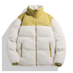 Vente en gros de doudoune d'hiver de qualité supérieure manteaux pour hommes vestes extérieures à col montant et fermeture éclair en duvet - Product Image 1