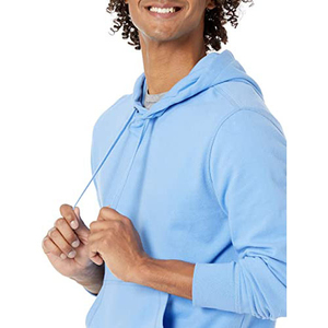 Man's Hoodies Logo Design Print 100% Cotton Fleece <b>Lined</b> OEM Service Breathable Trendy Fashion Style Man Fleece <b>Lined</b> <b>Hoodie</b> - Product Image 3