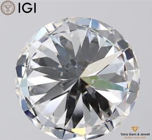 Diamante Cultivado en Laboratorio con Certificado IGI, 4.00 Quilates, Corte Brillante Redondo, Color G, Claridad VVS2, Ideal para Joyería - Product Image 5