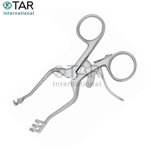 Retractores Weitlaner de Alta Calidad, Instrumentos Médicos Quirúrgicos Veterinarios Beckman, Retractor Autoestático de Acero Inoxidable - Product Image 6