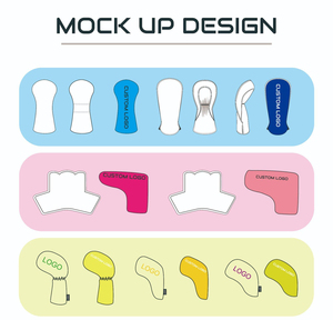 Housse de tête de clavier en cuir PU brodée sur mesure de haute qualité, disponible en rouge-gris, fermeture magnétique, modèle Honor-tt8 - Product Image 3