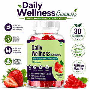 Gomitas Premium para el Bienestar Diario, Suplemento Nutricional Completo para Energía, Salud Inmunológica y Bienestar Diario, Gomitas Diarias en Paquete - Product Image 1