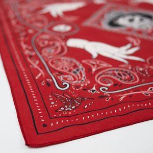 Pañuelo Cuadrado Personalizado con Diseño Propio, Bandera Americana, Impresión Digital a Todo Color, 100% Algodón, Secado Rápido y Transpirable - Product Image 3