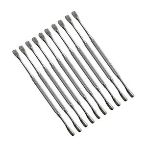 Instrument chirurgical dentaire manuel à double extrémité en acier inoxydable pour greffe osseuse et procédures de chirurgie buccale - Product Image 5