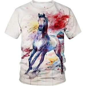 T-shirt pour homme à col rond, style Harajuku tendance, vêtements urbains hipster, imprimé graphique, motif de sublimation numérique 3D - Product Image 3