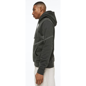 Pulls à capuche oversize en molleton épais 100 % coton pour l'hiver, qualité supérieure 450 GSM, design unisexe homme, épaules tombantes, couleur unie, vente en gros - Product Image 5