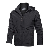 Veste d'extérieur imperméable pour homme, style vintage, col rond, matelassée, doublure en microfibre polaire, fermeture éclair, coupe-vent, respirante