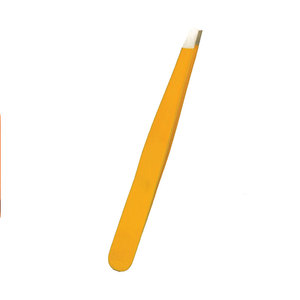 Pince à épiler de haute qualité pour salon et usage personnel, pince à épiler à pointe inclinée pour un façonnage parfait des sourcils - Product Image 1