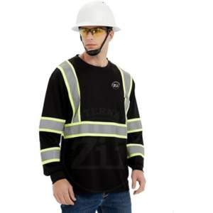 Sudadera con Capucha Reflectante de Seguridad, con Logotipo Personalizado, LED Intermitente, Impermeable, Cómoda, Clase 1, Transpirable, de Forro Polar Cálido, para Carretera - Product Image 3