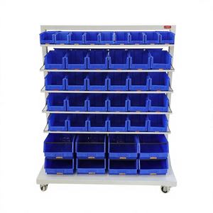 Gabinete de Almacenamiento Multiusos de Alta Resistencia con Ruedas, Capacidad de 400 kg, para Pernos, Tuercas, Tornillos, Fijaciones y Piezas de Taller - Product Image 2