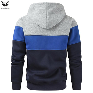 เสื้อฮู้ดผู้ชายสไตล์ลำลอง แขนยาว ดีไซน์หลากหลาย สีพื้น รุ่นใหม่ล่าสุด สีสันสวยงาม - Product Image 2