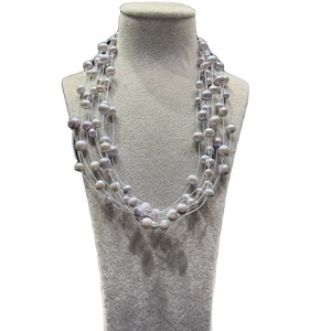 Conjunto de collar de perlas Elegance de calidad superior para mujer Estilo Vintage para boda Fiesta Compromiso o regalo - Product Image 1