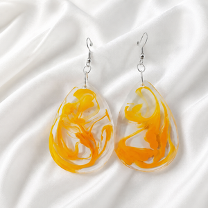 Pendientes de Resina Hechos a Mano de Lujo para Mujer – Joyería Moderna y Ligera para Fiestas, Uso Diario y Casual - Product Image 3