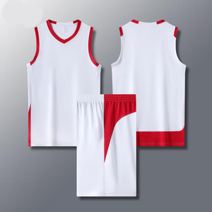 Pantalones Cortos de Baloncesto para Hombre BSCI, Ropa Deportiva de Poliéster Lisa con Técnica de Impresión por Sublimación, Conjuntos de Tallas Grandes Transpirables - Product Image 2