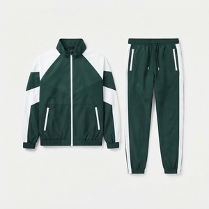 Ensemble de survêtement décontracté pour hommes en microfibre 180 GSM, coupe-vent, deux pièces, pour la course à pied, vente en gros - Product Image 3