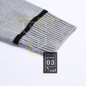 เสื้อสเวตเชิ้ตแบบใหม่ บริการ OEM คุณภาพสูง เสื้อสเวตเชิ้ตผู้ชาย สีพื้น เสื้อสเวตเชิ้ตผู้ชายแบบพื้นฐาน - Product Image 3