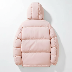 Blouson d'hiver pour homme de haute qualité, style streetwear, conception OEM, usage décontracté, prix bas, logo personnalisé sur le devant, blousons matelassés pour homme en vente - Product Image 3