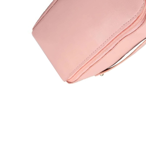 Wholesale PU Leather Custom Makeup Organizer Pouches Travel Waterproof Handbag Fashion Leather Cosmetic Pouch - Product Image 2