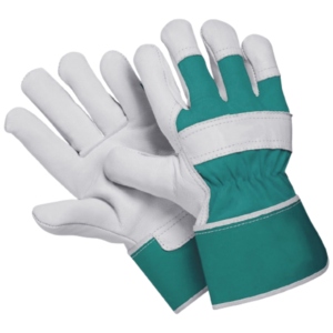 Gants de sécurité anti-vibration en cuir pleine fleur de vachette, style rigger canadien, haute performance, robustes, pour la construction - Product Image 5