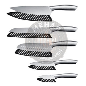 In Stock Professional Made <b>Kitchen</b> Accessories Hot Sale Steel Powder Coated <b>Kitchen</b> <b>Knife</b> Set - Product Image 2