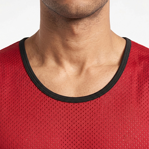 Chalecos Deportivos de Baloncesto sin Mangas para Hombre, Chalecos de Baloncesto de Malla de Secado Rápido, Chalecos de Entrenamiento de Baloncesto Ligeros para Verano - Product Image 4