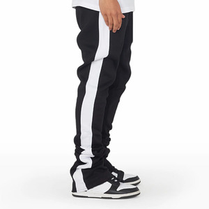 Pantalones Deportivos de Felpa para Hombre con Diseño de Rayas Laterales, Pantalones Acampanados Personalizados al Mejor Precio - Product Image 3