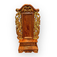 Plaque commémorative gravée sur mesure, en bois de Huong massif sculpté avec précision, Tam Viet A150, durable, forme irrégulière, pour table.