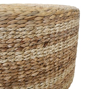 Table basse en herbe de mer la plus vendue en usine / Table basse en herbe de mer tissée écologique Salon Accent parfait pour toute salle de séjour - Product Image 3