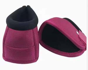 Oferta Especial: Botas de Neopreno Ajustables para Caballos con Correa Cruzada Delantera y Trasera para Protección de Tendones en Carreras - Product Image 4