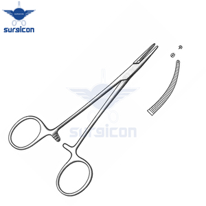 Pinza Hemostática Quirúrgica Halsted-Mosquito Artery Forcep de 12.5 cm / 5 Pulgadas con Dientes Curvos 1:2, Instrumento de Acero Inoxidable de Primera Calidad - Product Image 6