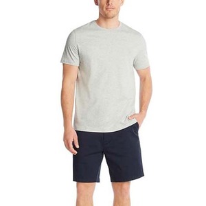 Men's Formal Cotton Short Sleeve T-Shirts with Embroidered O Neck Eco-Friendly & Breathable for Gym Fitness Summer Wear - Product Image 2