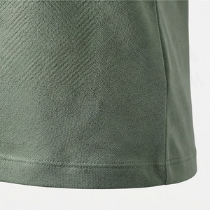 T-shirt à manches courtes en satin de polyester de haute qualité pour femmes, couleur unie, style décontracté toutes saisons, broderie personnalisée, haut personnalisé - Product Image 5