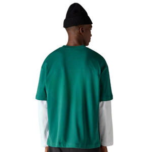 T-shirt Homme Oversize à Manches Courtes Vert Forêt avec Motif Graphique sur le Devant en Coton – Style Décontracté Streetwear – Fournisseur OEM en Gros - Product Image 6