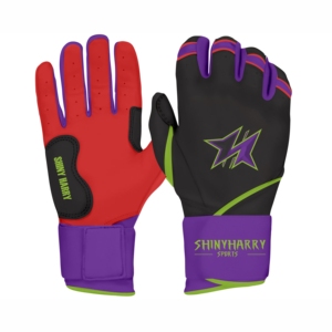 Gants de baseball durables en cuir, gants de frappe de baseball, couleurs marine, fabrication directe, gants de frappe de baseball à doigts complets, vente en gros - Product Image 4