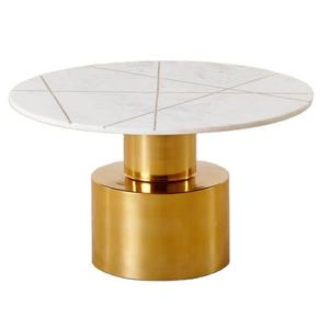Mesa de Centro Moderna de Aluminio Fundido con Altura Ajustable y Diseño Personalizable para Muebles de Sala de Estar - Product Image 4