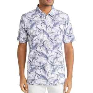 Camisa Polo Sublimada con Estampado Moderno para Hombre, Resistente a las Arrugas, Transpirable, Textura Suave, Calidad Premium, Estilo de Vida Diario - Product Image 2