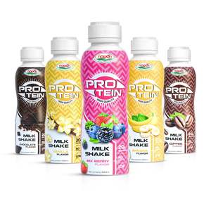 Bebida Energética, Batido de Leche, Bebidas Proteicas con Sabor a Plátano, Botella de 330 ml, Sabor a Jugo de Frutas, Bebidas Refrescantes, Bebidas, Nutrición Deportiva - Product Image 4