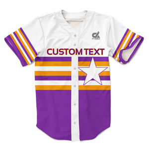 Camiseta de Béisbol Personalizada 2025 con Rayas Verdes, Mangas Doradas, Botones, Uniforme de Equipo, Nombre y Número Personalizados, Estilo Profesional, Venta al Por Mayor - Product Image 3