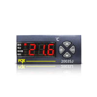 Contrôleur de température numérique CONOTEC FOX-2003SJ-1 pour congélateurs, contrôle du ventilateur, correction de la température actuelle