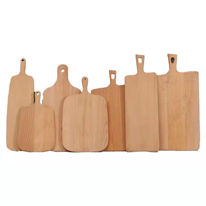 Planche à découper en bois de hêtre personnalisée, planches à découper en bois pour la cuisine, ensemble de couteaux de cuisine avec bloc en bois - Product Image 1